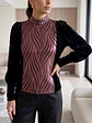 Sweater de Terciopelo Negro con Brillos  de Fiesta - Miniatura 7