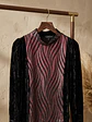 Sweater de Terciopelo Negro con Brillos  de Fiesta - Miniatura 10