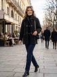Abrigo Negro Mujer Estilo Montgomery de Invierno - Miniatura 2