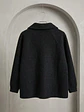 Abrigo Negro Mujer Estilo Montgomery de Invierno - Miniatura 6