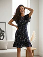 Vestido Corto Mujer Floreado vuelos Hecho en Chile - Miniatura 5