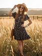 Vestido Corto Mujer Floreado vuelos Hecho en Chile - Miniatura 9