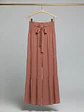 Pantalón Palazzo Mujer Terracota de Tiro Alto  - Miniatura 4