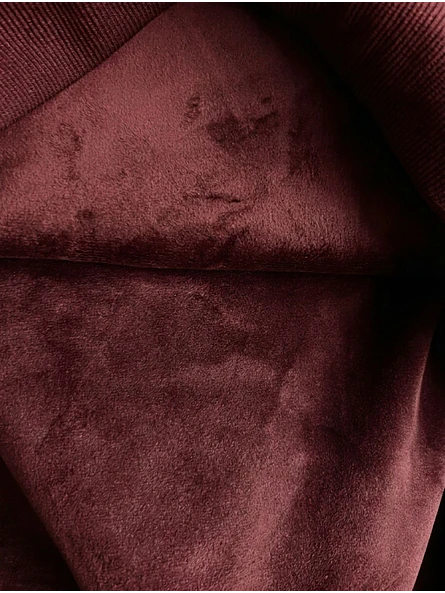 Poleron Oversize Mujer Forrado Medio Cierre | Tennis Club 15