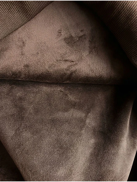 Poleron Oversize Mujer Forrado Medio Cierre | Tennis Club 5