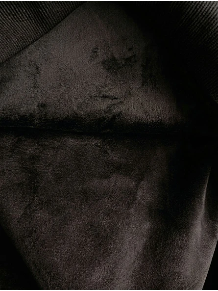 Poleron Oversize Mujer Forrado Medio Cierre | Tennis Club 9