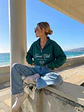 Polerón Oversize Mujer Forrado Medio Cierre Invierno 2026 - Miniatura 1