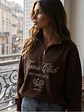 Polerón Oversize Mujer Forrado Medio Cierre Invierno 2026 - Miniatura 17