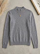 Sweater Térmico Mujer Gris Forrado Invierno Chile - Miniatura 6