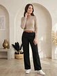 Sweater Térmico Mujer Beige Forrado Invierno Chile - Miniatura 2