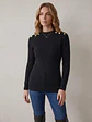 Sweater Térmico Mujer con Botones Dorados - Miniatura 7