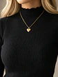 Sweater Térmico Mujer Negro Cuello Alto Terminaciones Onduladas - Miniatura 6