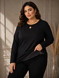Polera Térmica Negra Mujer Primera Capa - Miniatura 2