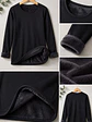 Polera Térmica Negra Mujer Primera Capa - Miniatura 4
