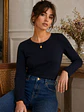 Polera Térmica Azul Mujer Primera Capa - Miniatura 1