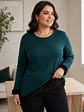 Polera Térmica Verde Petróleo Mujer - Miniatura 3
