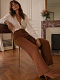 Pantalón Lanilla Canuton Tiro Alto Mujer - Miniatura 1