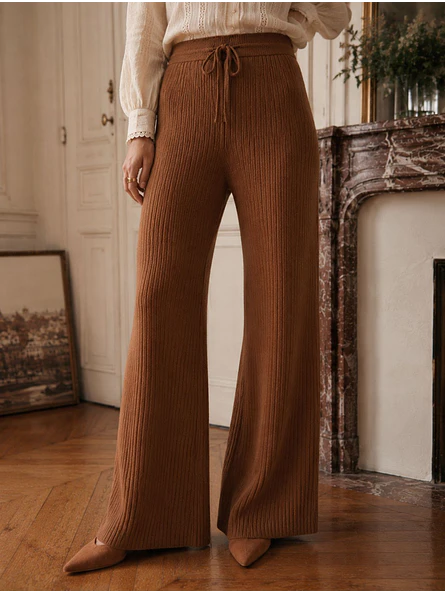 Pantalón Lanilla Canuton Tiro Alto Mujer 4