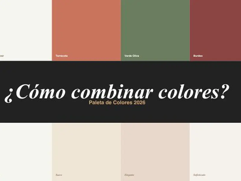 Paleta de Colores 2026: Cómo Combinar Colores en Ropa Mujer