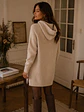 Vestido Lanilla Mujer Beige con Gorro Invierno 2026 - Miniatura 5