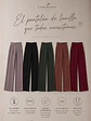 Pantalón Palazzo Lanilla Tiro Alto Mujer | Negro, Beige, Burdeo, Verde y Camel - Miniatura 20