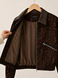 Chaqueta Bomber Gamuza Animal Print Mujer - Miniatura 5