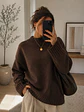 Sweater Oversize Básico Mujer Tendencia - Miniatura 10