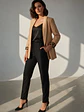 Blazer Sastre Forro Animal Print Mujer - Miniatura 3