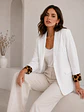 Blazer Sastre Forro Animal Print Mujer - Miniatura 9