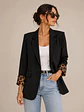 Blazer Mujer con Forro Animal Print Estilo Sastre - Miniatura 10