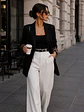 Blazer Mujer con Forro Animal Print Estilo Sastre - Miniatura 13