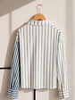 Blusa Rayas Azul Mujer Manga Larga  - Miniatura 7