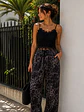 Top Bustier Encaje Negro Espalda Elástica Mujer - Miniatura 7