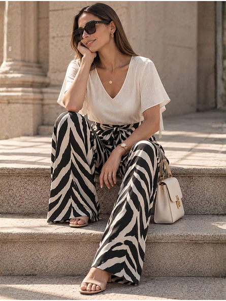Enterito Animal Print Cebra Mujer 2