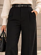 Pantalón Sastrero Mujer Lanilla con Pinzas y cinturón - Miniatura 8