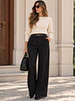Pantalón Sastrero Mujer Lanilla con Pinzas y cinturón - Miniatura 7