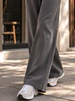 Pantalón Sastrero Mujer Lanilla con Pinzas y cinturón - Miniatura 6