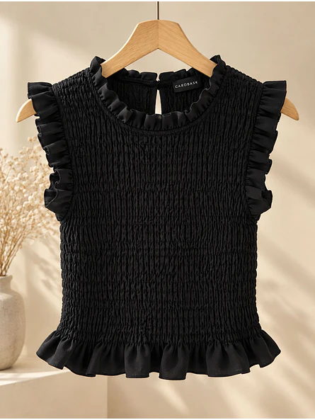 Top Fruncido Elasticado Mujer Vuelos 4