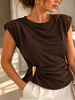 Polera Hombreras con Prendedor Dorado Mujer - Miniatura 10
