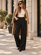Pantalón Palazzo Sastrero Crepé Mujer | Carobaska - Miniatura 4