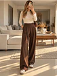 Pantalón Palazzo Sastrero Crepé Mujer | Carobaska - Miniatura 1
