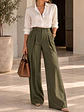 Pantalón Palazzo Sastrero Crepé Mujer | Carobaska - Miniatura 10