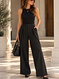 Pantalón Palazzo Sastrero Crepé Mujer | Carobaska - Miniatura 14