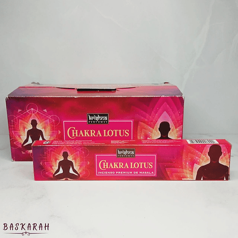 Incienso Premium Krishna Chakra Lotus
