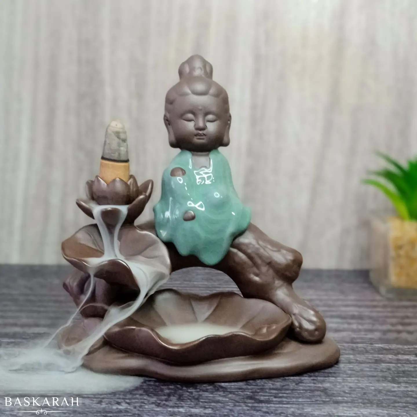 Cascada de Humo Buda Meditación + 10 Conos Premium de Regalo 1