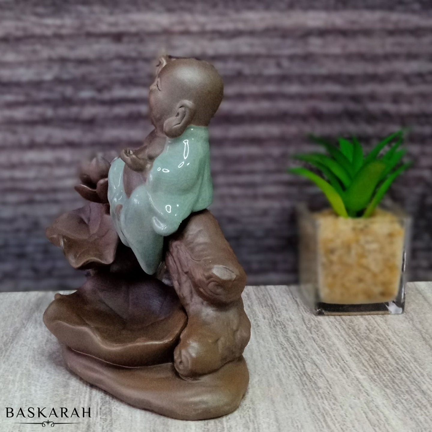 Cascada de Humo Buda Hotei del Exito + 10 Conos Premium de Regalo 3