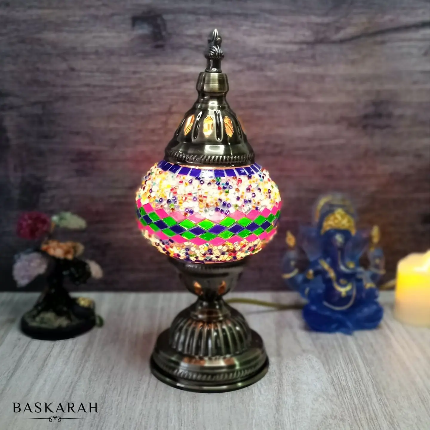 Lámpara Turca Linea Mosaico 3