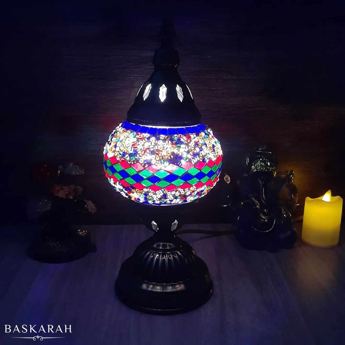 Lámpara Turca Linea Mosaico 5