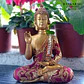 Buda Abhaya Gold & Red - Miniatura 1