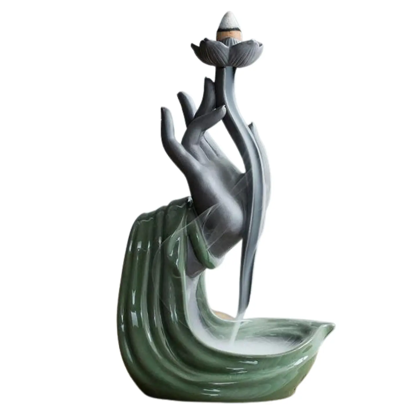 Cascada de Incienso Mano Verde + 10 Inciensos de Regalo 2